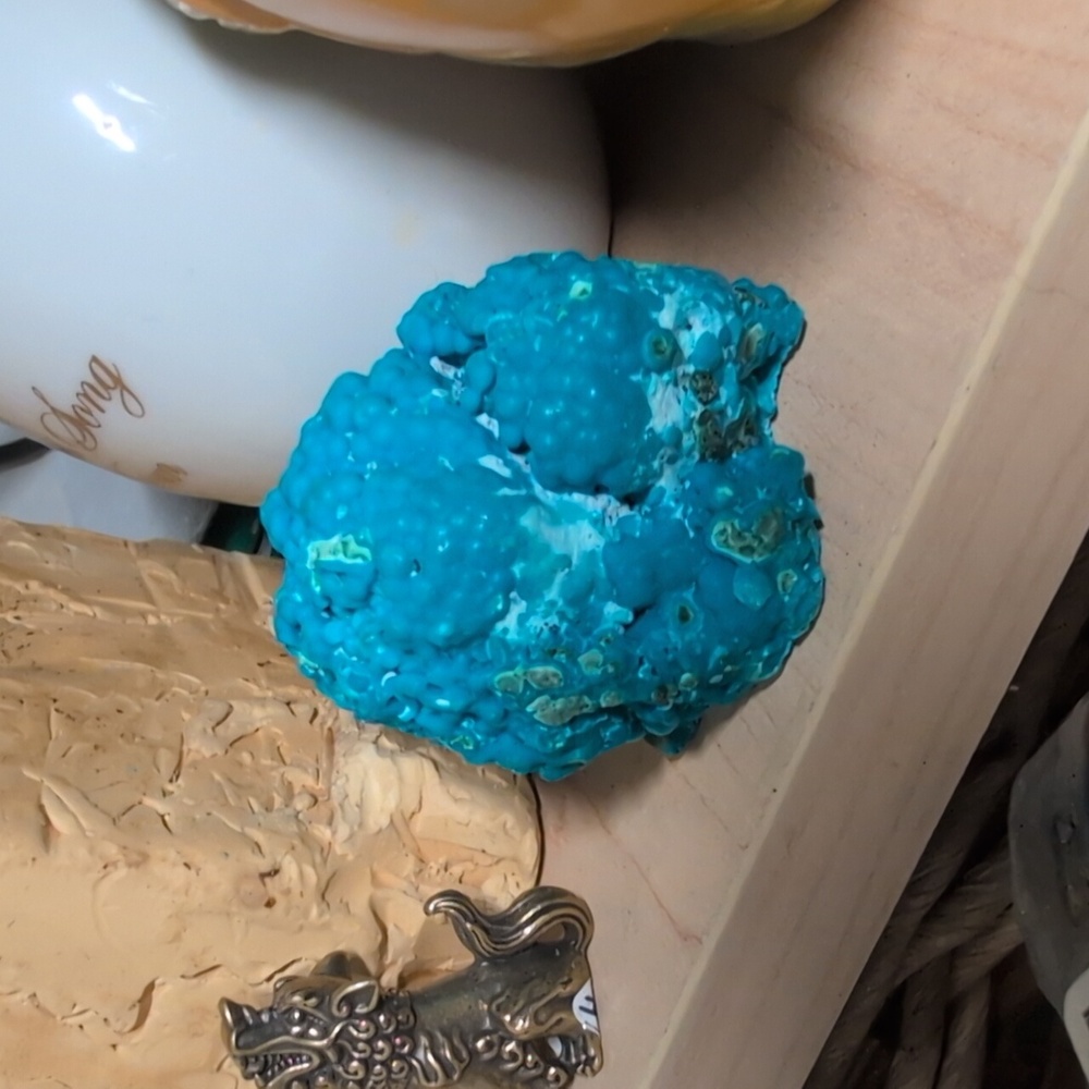 Chrysocolla Stalactite Bubble Crystal Specimen